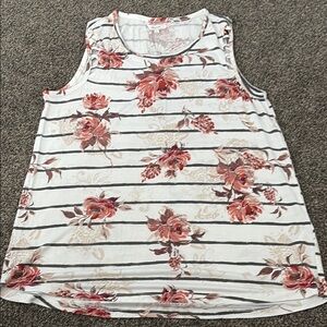 Maurices floral tank top